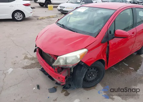 2013 Toyota Yaris Le from USA, damaged, VIN JTDKTUD35DD551387